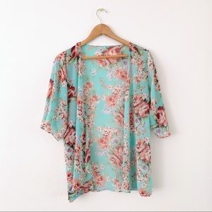 Floral Kimono